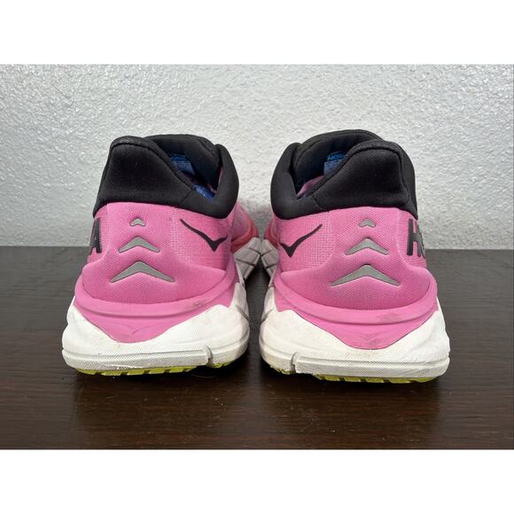 HOKA ONE ONE Arahi 6 1123195-SYBC Road Running Shoes Pink Black Women’s 7 B - Picture 5 of 11